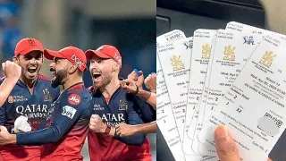 RCB IPL 2026 Tickets Price: How