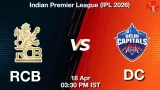 RCB vs DC IPL