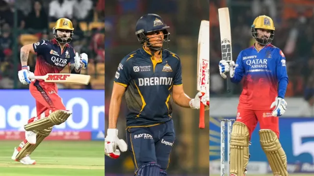 RCB vs GT IPL 2026: Top 3