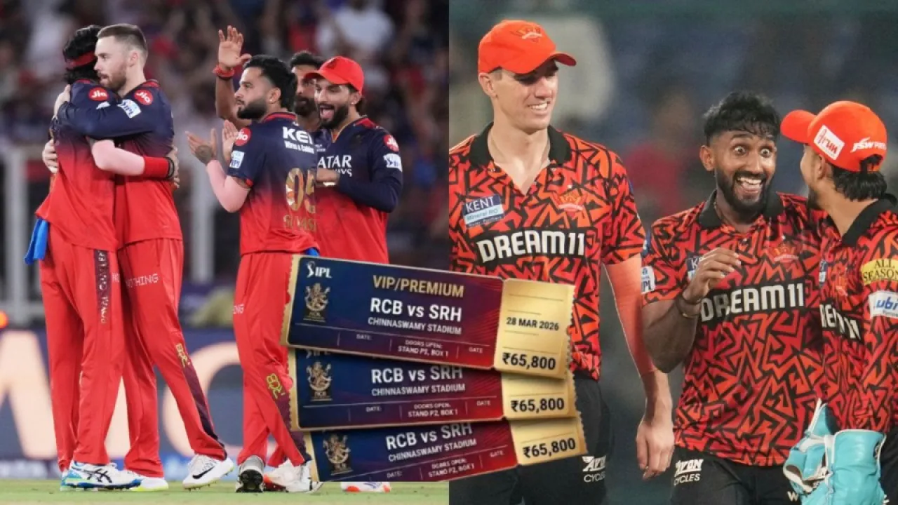 rcb vs srh ipl 2026 tickets