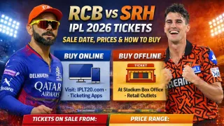 RCB vs SRH IPL 2026 Tickets: Sale Date, Prices & How to Buy Online & Offline RCB vs SRH IPL 2026 Tickets:
