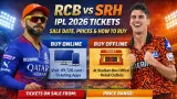 RCB vs SRH IPL 2026 Tickets: Sale Date, Prices & How to Buy Online & Offline