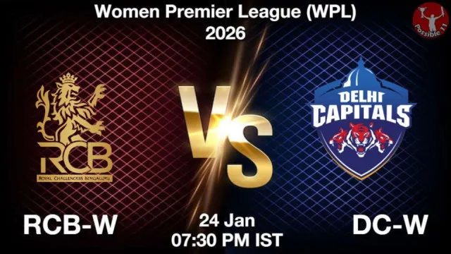 RCB-W vs DC-W WPL 2026, Pitch Report,
