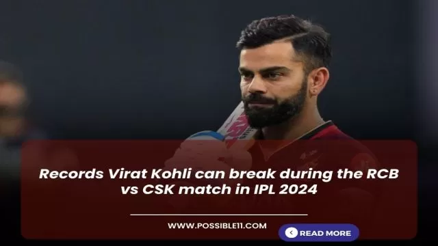Records Virat Kohli can break during the