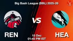 REN vs HEA BBL 2025-26, Picture