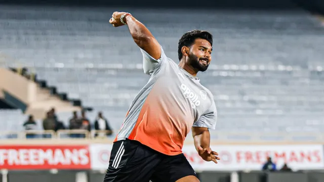 Rishabh Pant Hit In Training Ahead Of