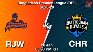 RJW vs CHR BPL 2025-26, Pitch