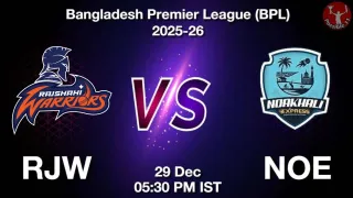 RJW vs NOE BPL 2025-26