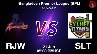 RJW vs SLT BPL 2025-26, Pitch