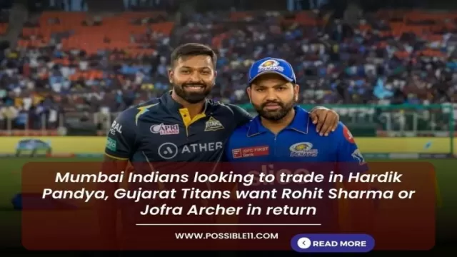 Rohit Sharma can be traded into Gujarat