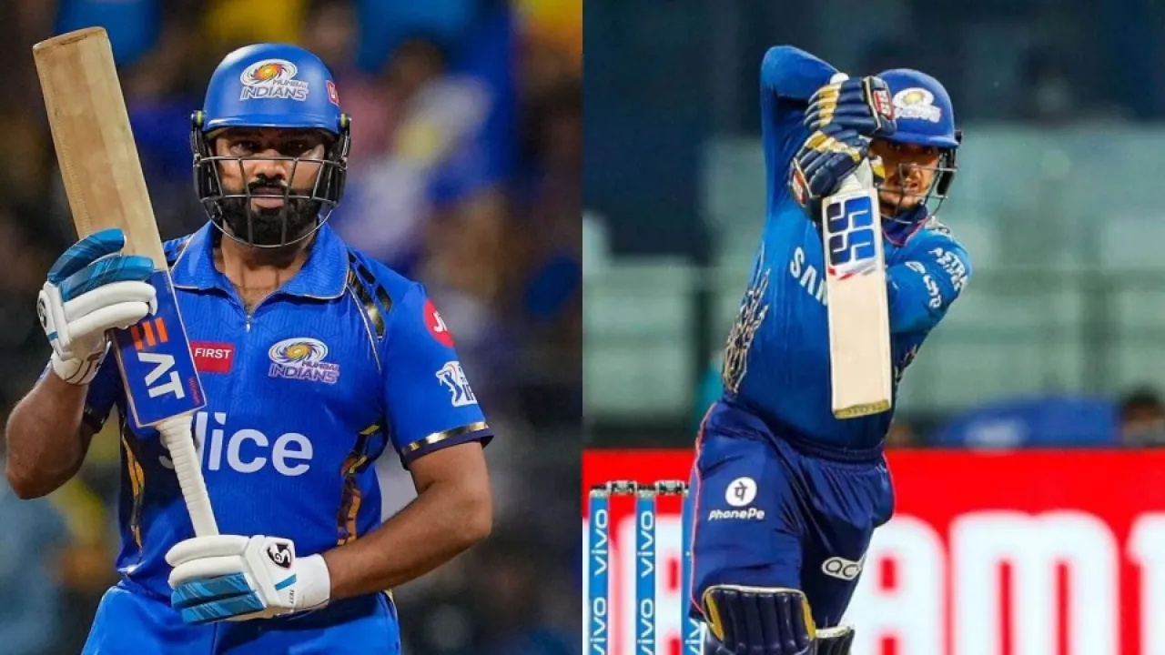 rohit sharma quinton de kock mi