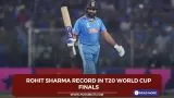 Rohit Sharma record in T20 World Cup finals