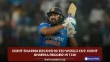 Rohit Sharma record in T20 World Cup, Rohit Sharma record in T20I