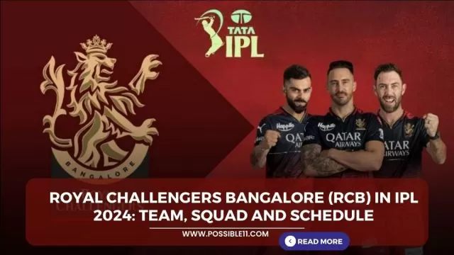 Royal Challengers Bangalore (RCB) in IPL 2024: