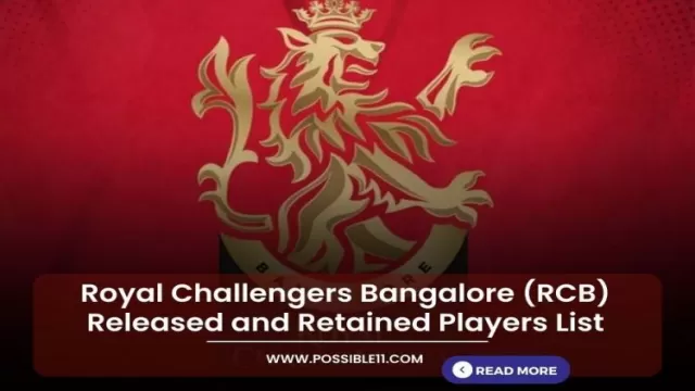 Royal Challengers Bangalore (RCB) Released and Retained