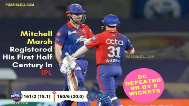 RR vs DC Highlight, IPL 2022: Marsh,