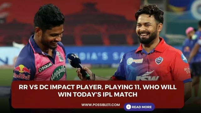 RR vs DC Impact Player, Playing 11,