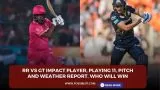 RR vs GT Impact Player, Playing 11, Pitch and Weather Report, Who will win