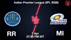 RR vs MI IPL 2026, Picture