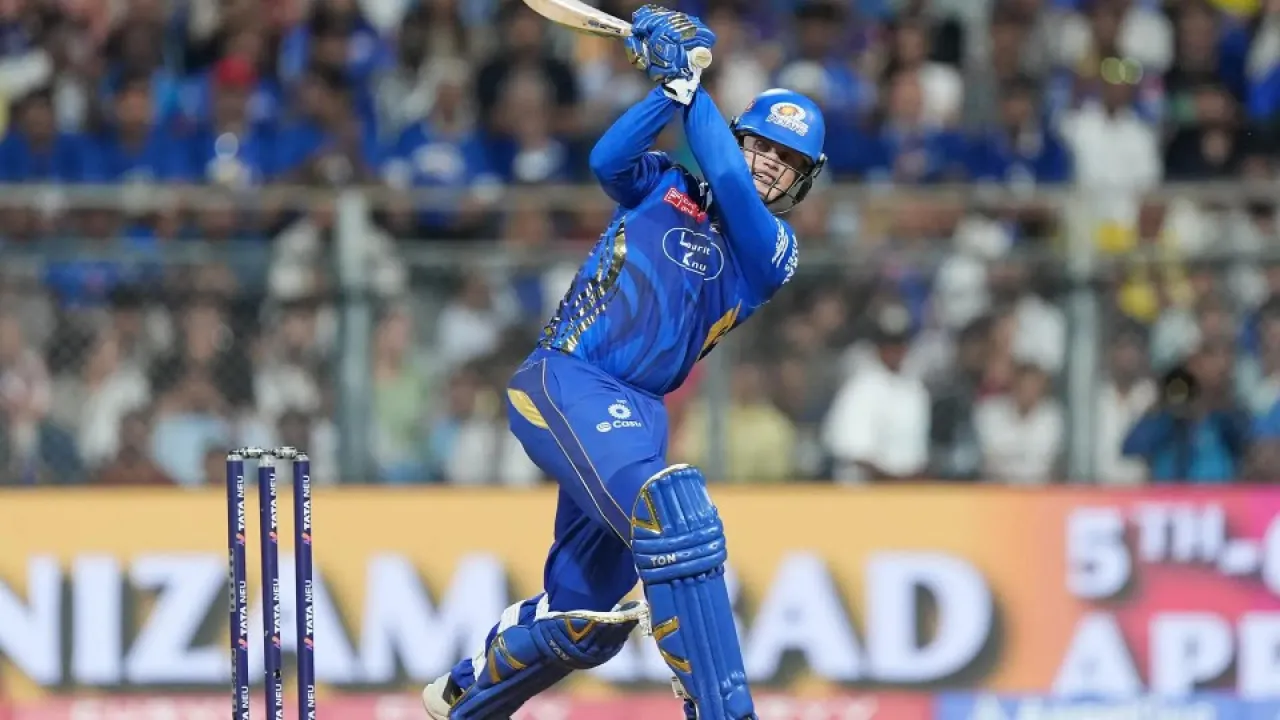 ryan rickelton (mi) csk vs mi ipl 2026