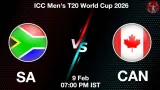 SA vs CAN World Cup 2026, Pitch Report, Head to Head, Playing 11, AI Prediction