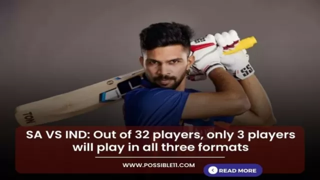 SA VS IND: Out of 32 players,