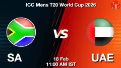 SA vs UAE T20 WC Picture