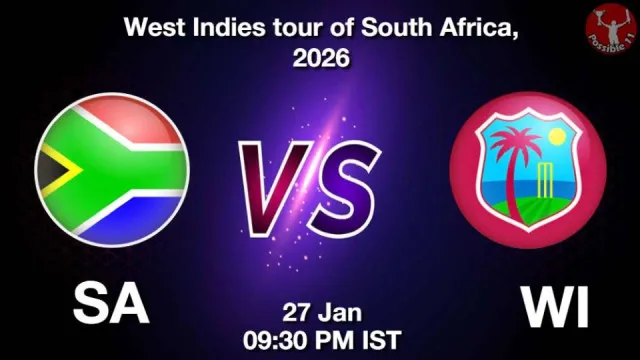 SA vs WI 1st T20I, Pitch Report,