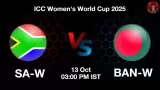 SA-W vs BAN-W: Pitch Report, Head-to-Head, Playing 11, AI Prediction