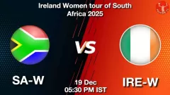 SA-W vs IRE-W 3rd ODI, Picture