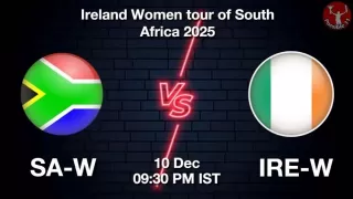 SA-W vs IRE-W 3rd T20I