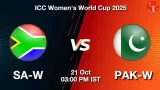 SA-W vs PAK-W: Pitch Report, Head-to-Head, Playing 11, AI Prediction
