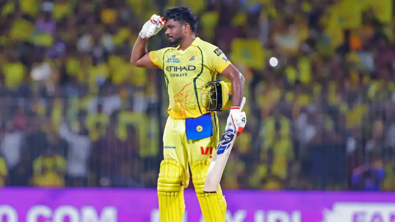 sanju samson (csk) mi vs csk ipl 2026