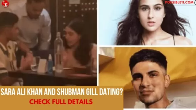 Sara Ali Khan dating cricketer Shubman Gill?