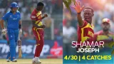Shamar Joseph Creates History: Most Catches in a T20 WC Match (Non-Wicketkeeper)
