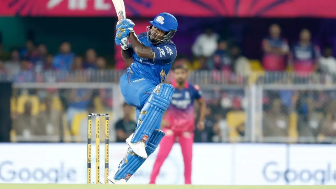 sherfane rutherford (mi) mi vs pbks ipl 2026