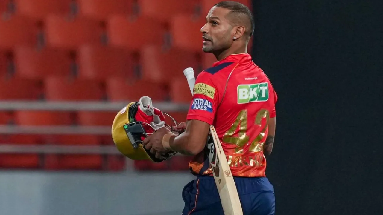 shikhar dhawan pbks ipl