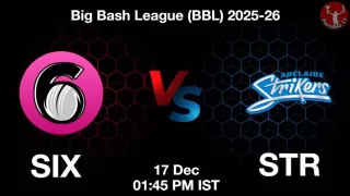 SIX vs STR BBL 2025-26