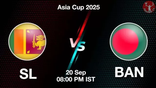 SL vs BAN Asia Cup 2025: Pitch Report, Head-to-Head, Playing 11, AI Prediction