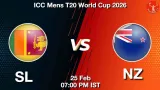 SL vs NZ T20 WC 2026, Pitch Report, Head to Head, Playing 11, AI Prediction