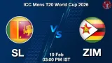 SL vs ZIM T20 WC 2026, Pitch Report, Head to Head, Playing 11, AI Prediction