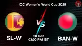 SL-W vs BAN-W: Pitch Report, Head-to-Head, Playing 11, AI Prediction