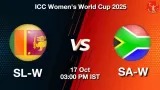 SL-W vs SA-W: Pitch Report, Head-to-Head, Playing 11, AI Prediction