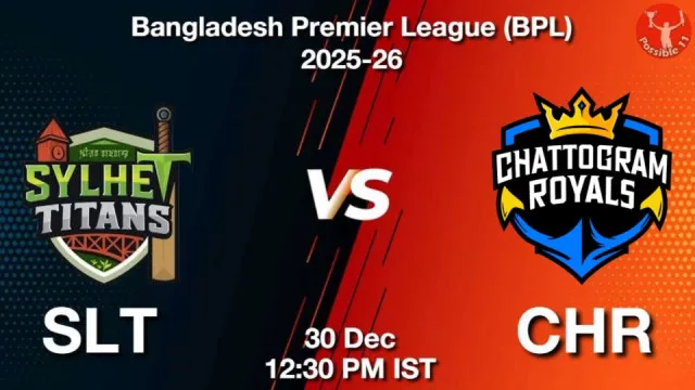SLT vs CHR BPL 2025-26, Pitch Report, Head to Head, Playing 11, AI Prediction
