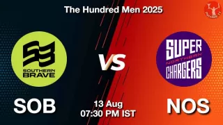 SOB vs NOS The Hundred 2025: