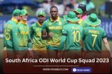 South Africa ODI World Cup Squad 2023