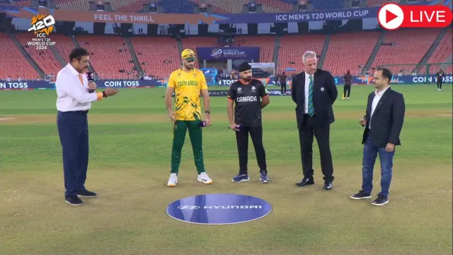 South Africa vs Canada Match Live Scorecard,