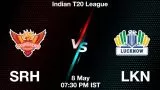 SRH vs LKN Best Dream 11 Team, My11circle Winning Team, Vision11 and Howzat