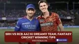 SRH vs RCB Aaj ki Dream11 team, Fantasy Cricket Winning Tips