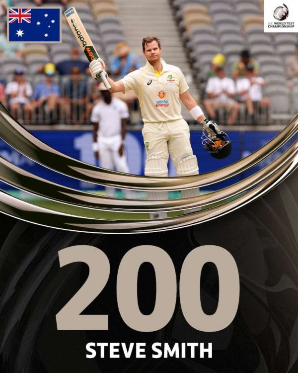 steve smith equals don bradman in test cricket smith scored an unbeaten 200 1